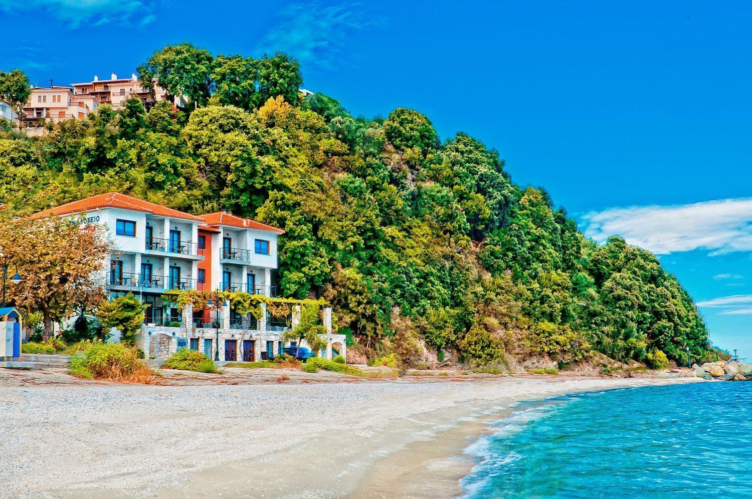 Hotel Manthos Blue Agios Ioannis  외부 사진